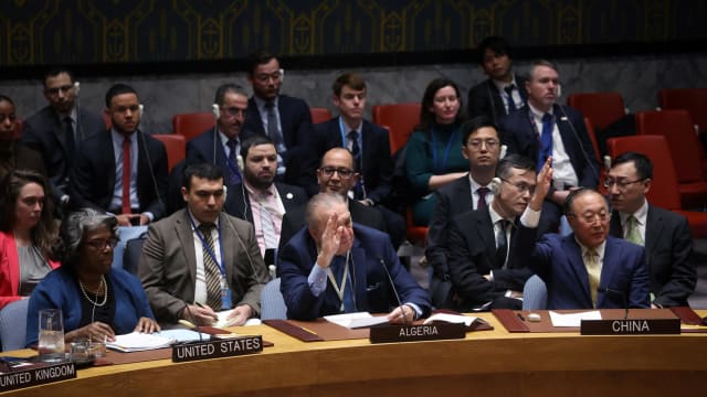中俄行使否决权 美国卡萨停火决议草案未获通过