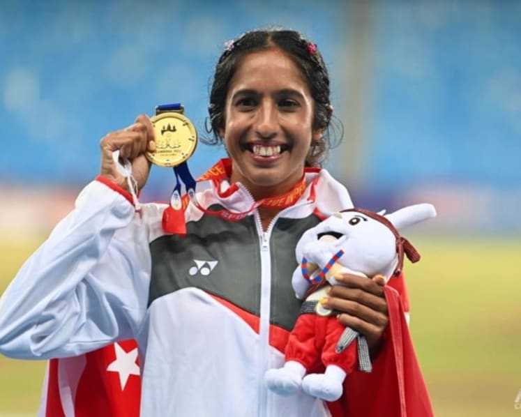 Pelari terpantas Asia Shanti Pereira kongsi pengalaman bagaimana dia bangkit dari kekalahan  