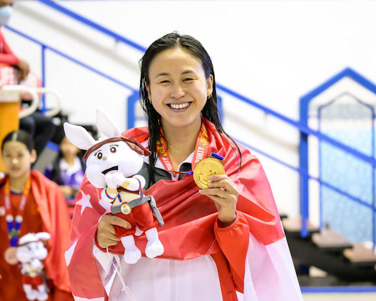 Swimming: Singapore's Quah Ting Wen wins her fifth straight 100m freestyle SEA Games gold
