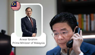 PMs Wong, Anwar agree on importance of diplomacy, discuss supply chain resilience amid Middle East crisis