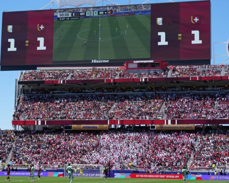 Swiss coach rues missed chances after Qatar snatch late World Cup draw