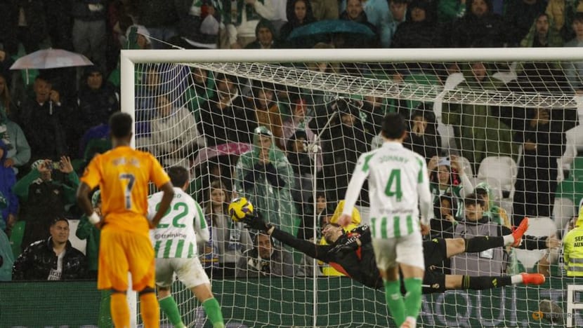 Real Madrid miss chance to go top with 2-1 loss at Betis