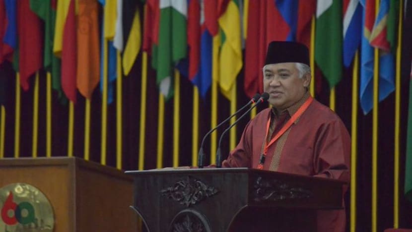 Istilah Negara Kesatuan Republik Indonesia 'bersyariah' tidak wujud, kata Din Syamsuddin Istilah Negara Kesatuan Republik Indonesia 'bersyariah' tidak wujud, kata Din Syamsuddin