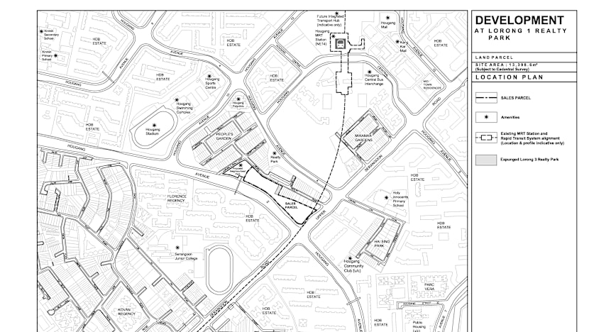 Chinese developer submits top bid for landed housing site in Hougang