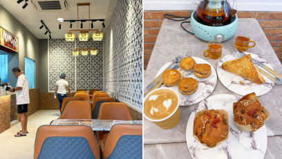 Peng Guan Opens Air-Conditioned Cafe Selling Bak Kwa Muffins, Tarts, Baos & Coffee