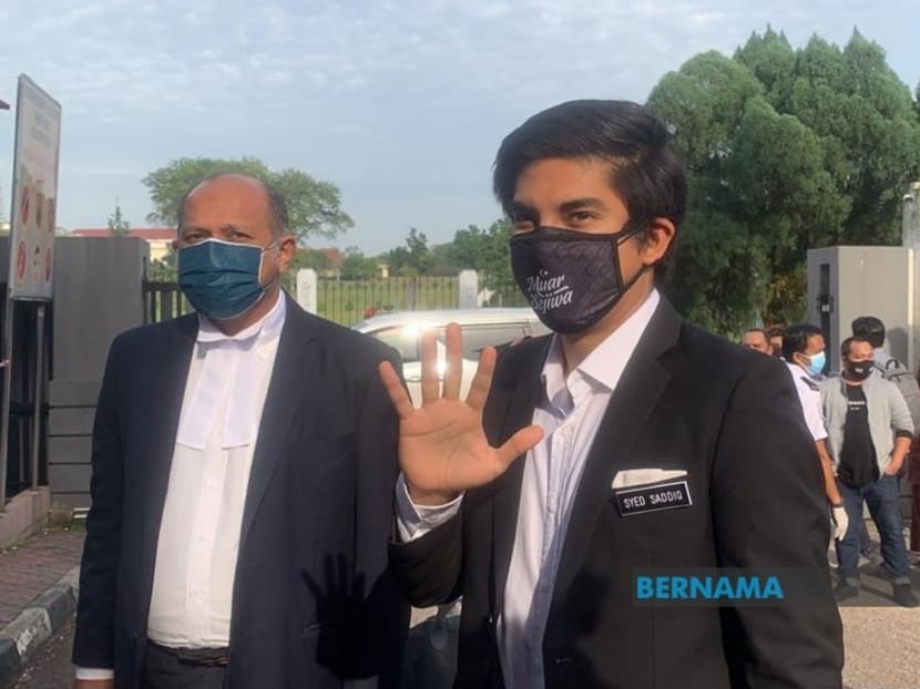 Malaysia&rsquo;s former minister Syed Saddiq claims trial to two charges of money laundering involving RM100,000