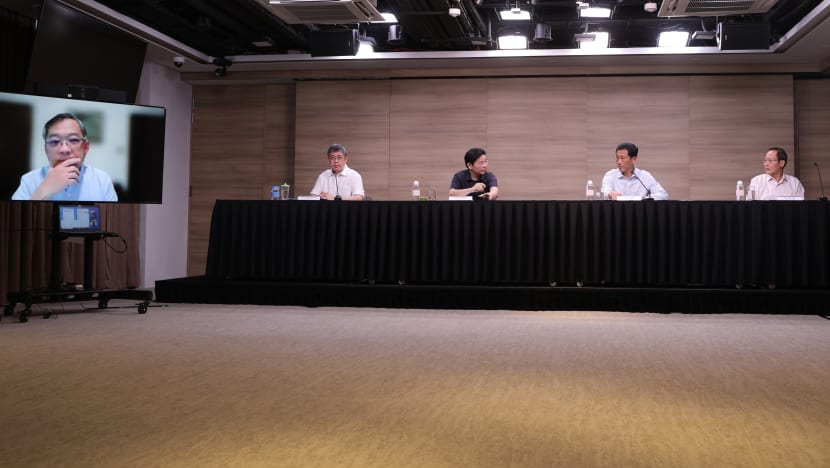 Trade and Industry Minister Gan Kim Yong issued COVID-19 health risk warning, minimising interactions until Oct 4 Trade and Industry Minister Gan Kim Yong issued COVID-19 health risk warning, minimising interactions until Oct 4