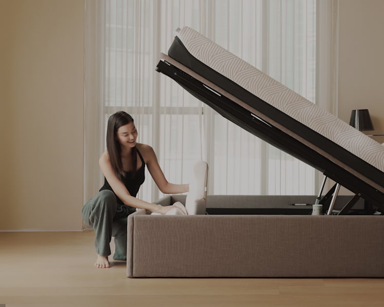  Tempur Zero G Box: Where adjustable comfort and storage come together 