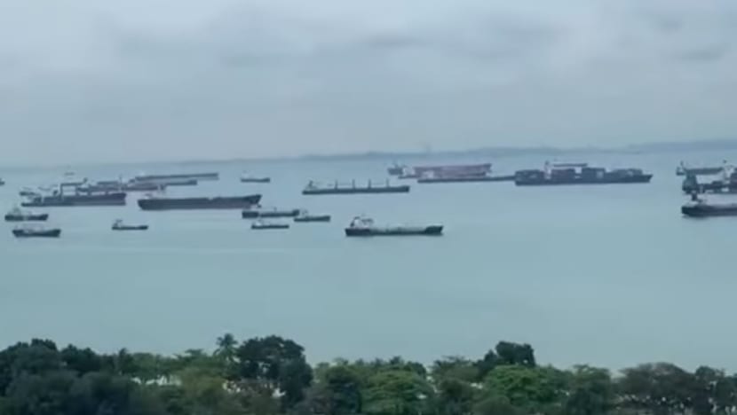 Ships in Singapore waters sound horns to show appreciation for seafarers keeping supply chains open
