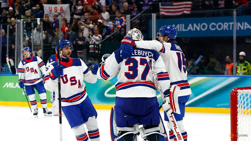 Ice hockey-US men's hockey eyes first Olympic gold in 46 years against Canada