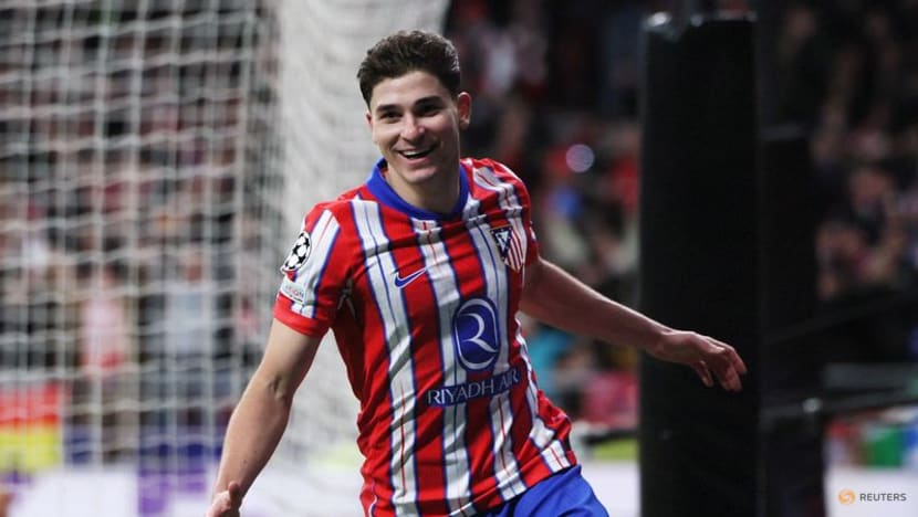 Alvarez scores twice as Atletico fight back to beat Leverkusen 2-1