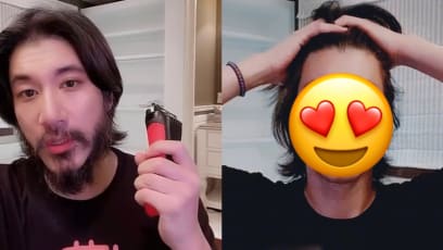 Wang Leehom Shaves Beard (Finally!) On Live Stream Watched By Over 12 Million People