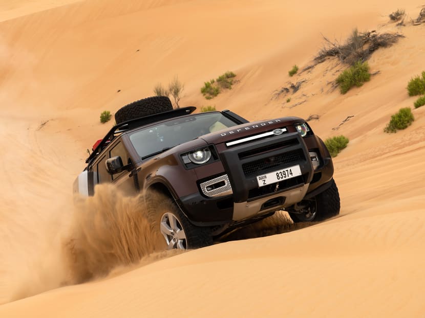 What it’s like dune bashing in Dubai in the new Land Rover Defender 130