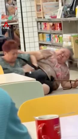 1 taken to hospital after fight between elderly women at Serangoon coffeeshop