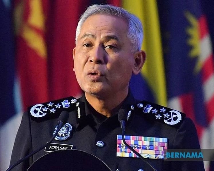 Malaysia’s crime index dropped by 4.1% in 2022: Police chief 