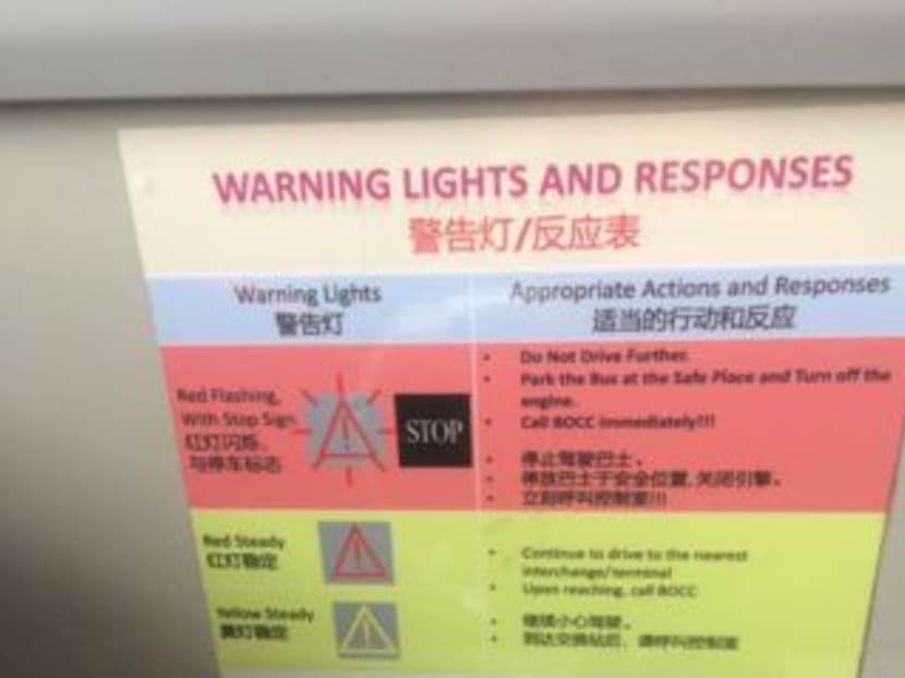 SMRT aims to use telematics technology to improve commuters' experience. Photo: SMRT