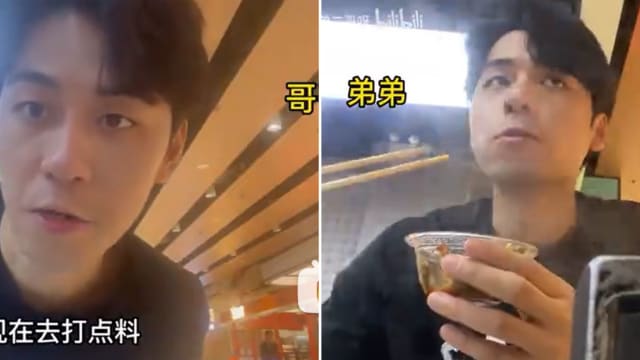 中国双胞胎付一份钱轮流吃自助餐 老板不但没责骂还笑了