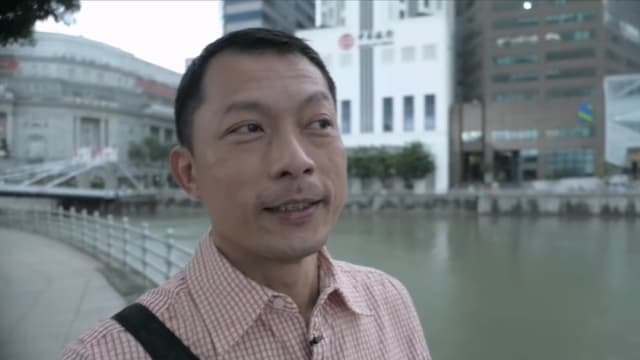 漫步新加坡河畔　沈倾掞：回到家感觉真好