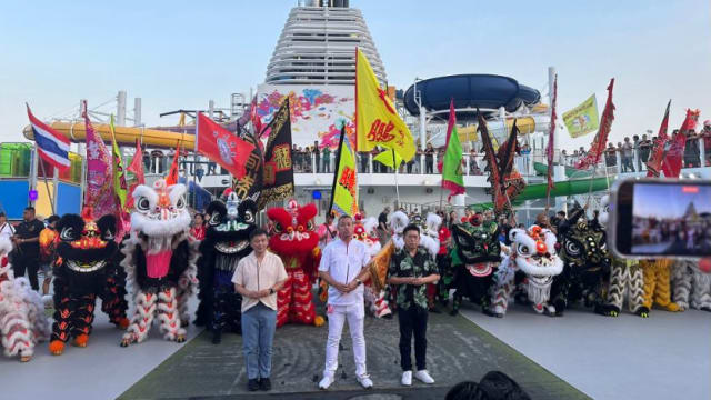 海上舞狮大赛拉开帷幕 36支参赛队伍争夺桂冠
