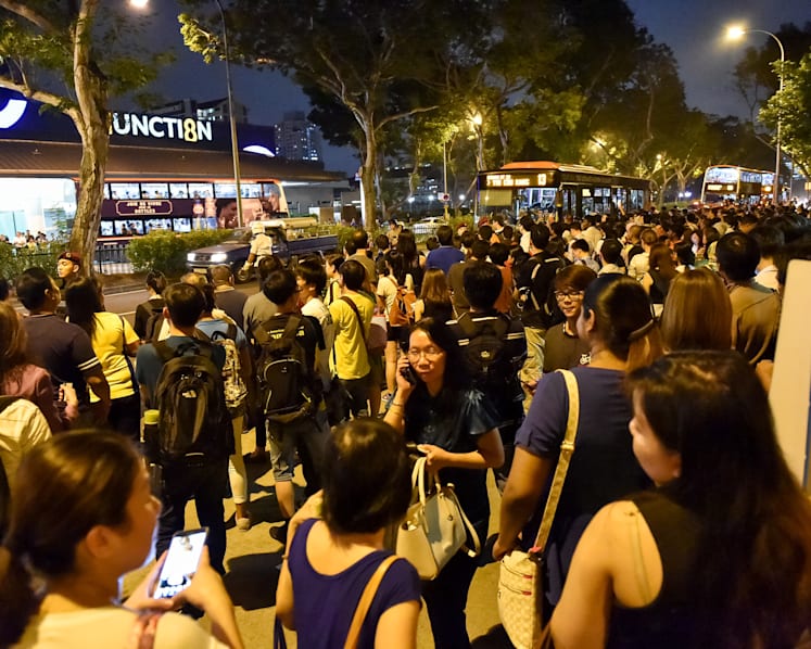 MRT breakdown: North-South, East-West lines down for hours
