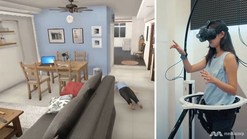 ‘Like being in a baby walker’: Trying out the VR technology used to train crime scene specialists 