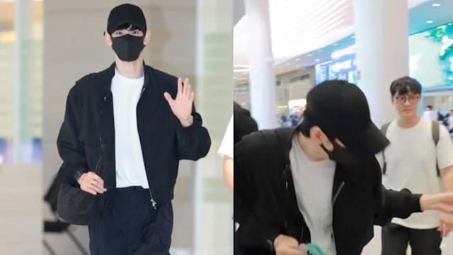 金秀贤相隔近1年半韩国公开现身，机场90度鞠躬：会常常见面的