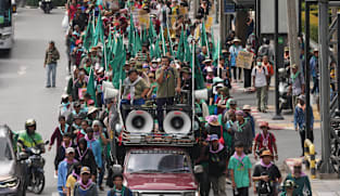 'Two bad options': Hundreds protest in Bangkok, decrying IMF austerity demand