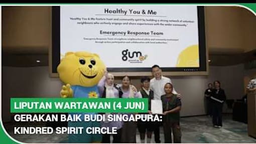 LIPUTAN WARTAWAN (4 Jun) | Pergerakan Baik Budi Singapura: Kindred Spirit Circle