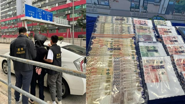 涉款逾1400新元 400名港警大反黑拘82人