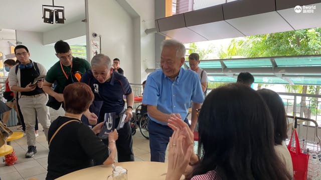 走访选民被骚扰 黄国松加强保安