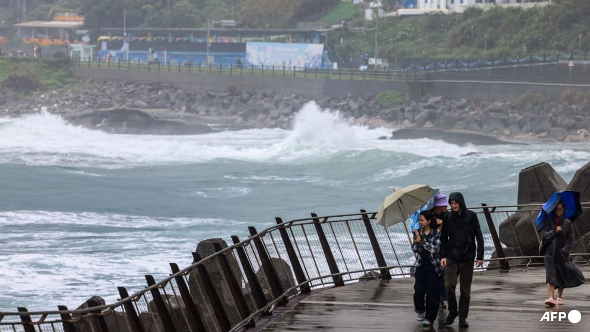 Taiwan evacuates 3,000 as Typhoon Fung-wong approaches