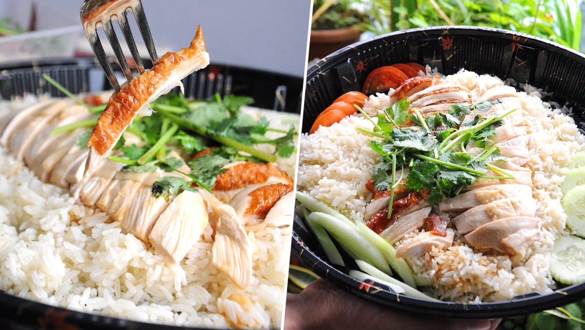 2 Platter Rice $23 Giant Truffle Chicken Rice Platter With Islandwide Delivery to Feed ...