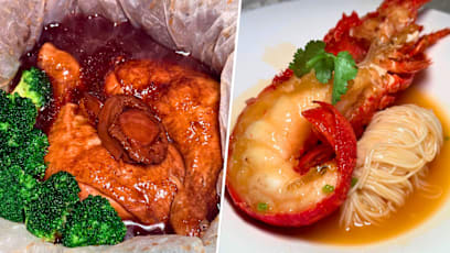 Father’s Day Makan Ideas: Superb Lobster Noodles, Shiok Salt-Baked Chicken & Dreamy Cheese ‘Shelf’ 