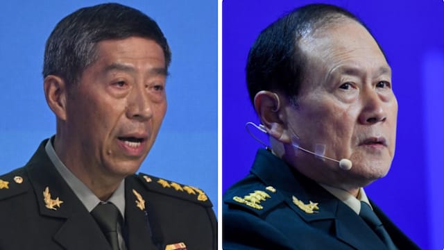 中国前防长李尚福及魏凤和因受贿被判死缓