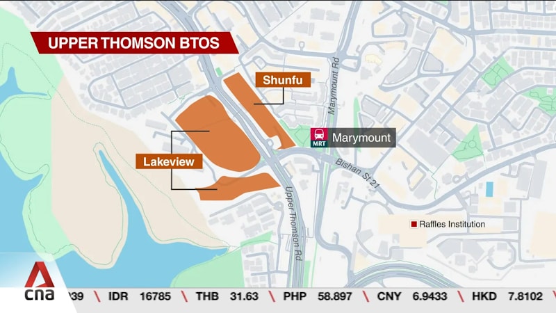 First new BTO flats in Upper Thomson in more than 40 years to go on sale from June