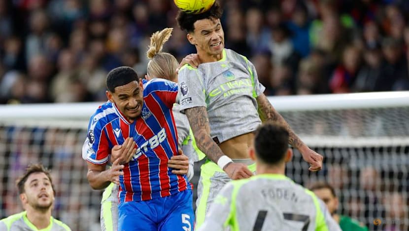 Man City keep pressure on Arsenal with 3-0 win at Palace