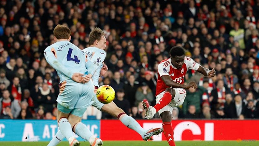 Arsenal go five points clear, Villa roar back at Brighton to go third