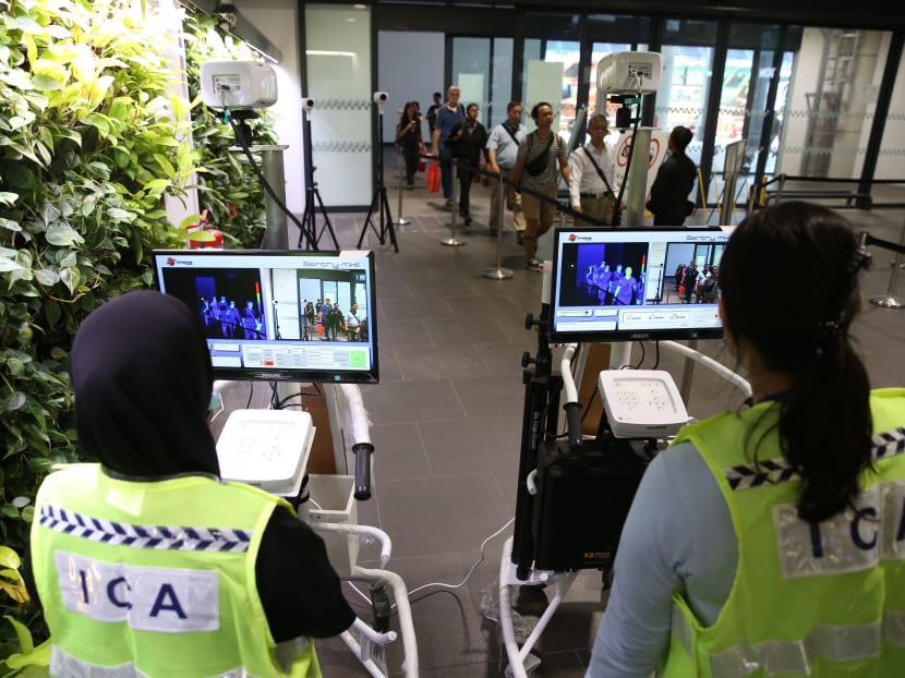Smooth traffic at checkpoints as authorities begin temperature checks