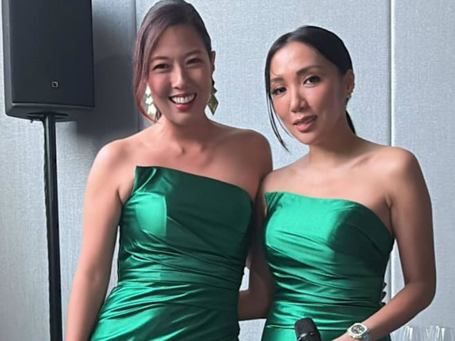 Radio DJ Jean Danker and actress Vanessa Vanderstraaten wore same dress to award show, ended up 'screaming'