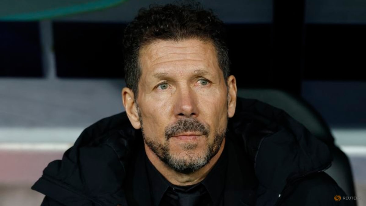 Atletico's Simeone wary of wounded Barca despite healthy lead in Cup tie