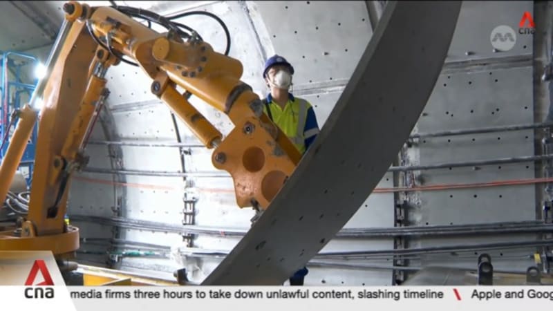 Circle Line tunnel works nearly 50% complete, normal services set to resume on Apr 20