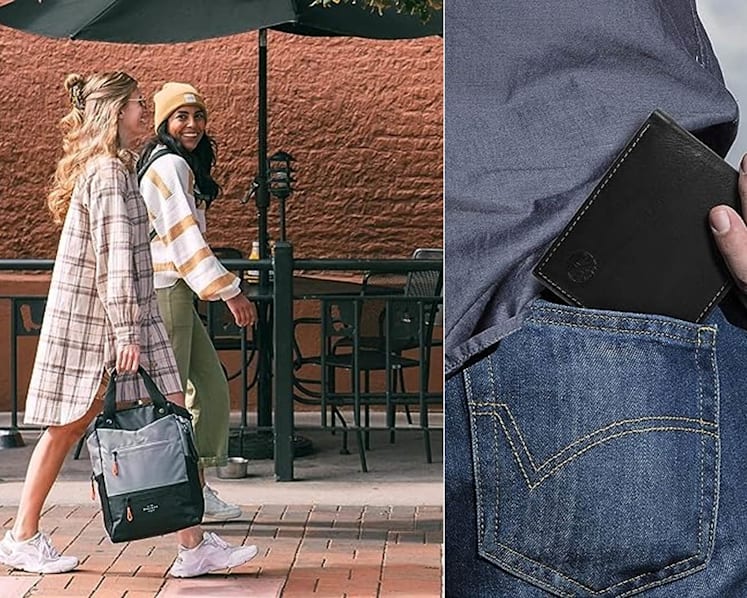 These travel wallets, bags and accessories have anti-theft, RFID-blocking technology — so you can travel with a peace of mind
