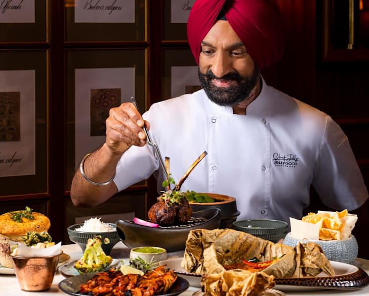 He’s cooked for Bollywood stars and Paris Hilton – and now brings royal Indian cuisine to Singapore