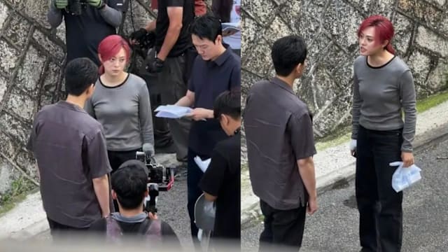 演员高温拍戏集体中暑，孙俪情绪激动致结膜下出血