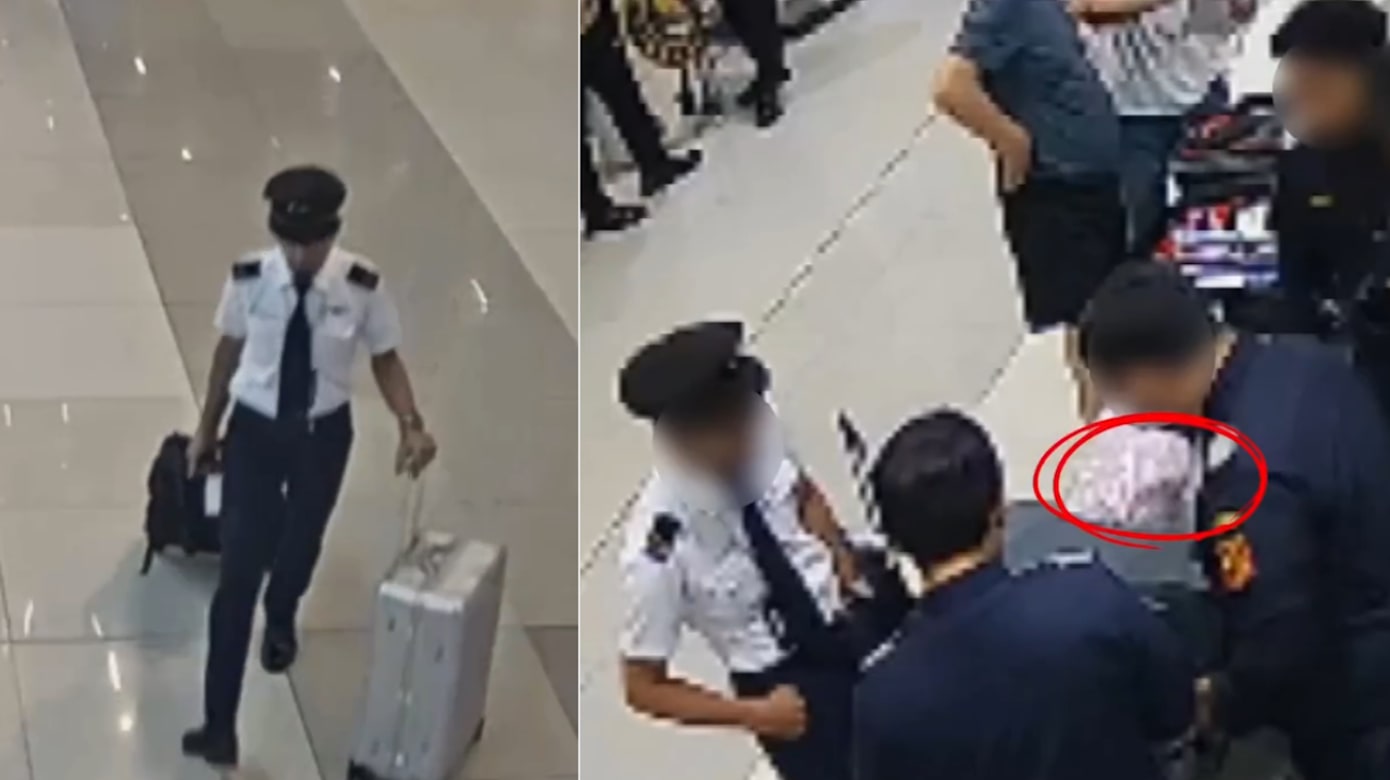 印尼海关公布电眼画面 马国机师行李藏7万粒摇头丸