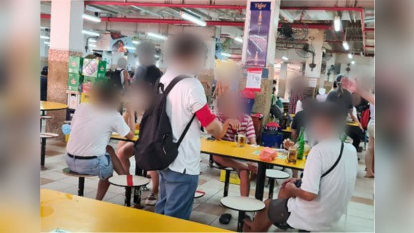 More than 180 people caught over 3 days for breaching COVID-19 measures at hawker centres More than 180 people caught over 3 days for breaching COVID-19 measures at hawker centres