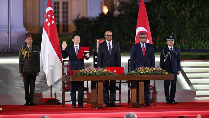 Ucapkan sumpah, Lawrence Wong resmi jadi Perdana Menteri ke-4 Singapura