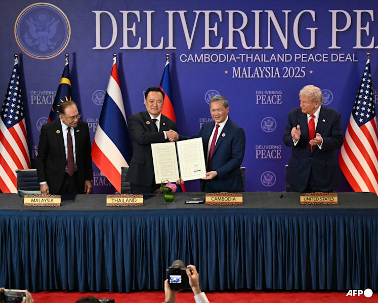 Thailand, Cambodia to cease all hostilities at disputed border in ‘peace deal’ signing witnessed by Trump