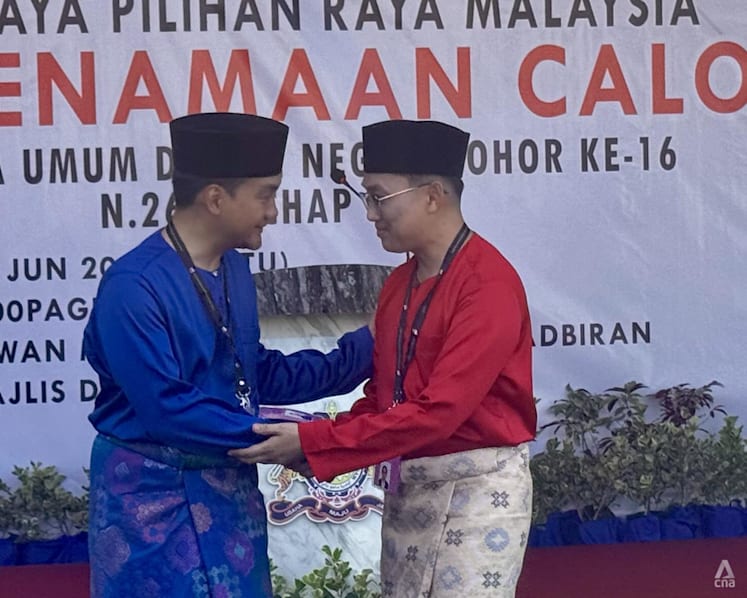 Johor caretaker chief minister onn hafiz ghazi will defend his machap seat in a straight fight against pakatan harapan candidate nor hafiz roslan on jun 27 2026. photo cnaamir yusof
