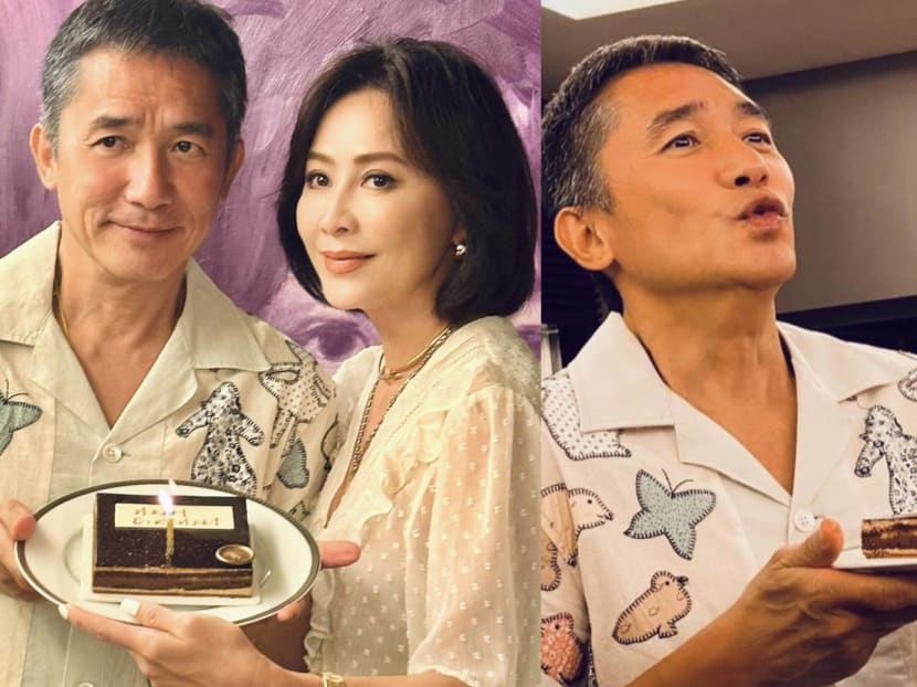 Tony Leung looks so cute on his 61st birthday